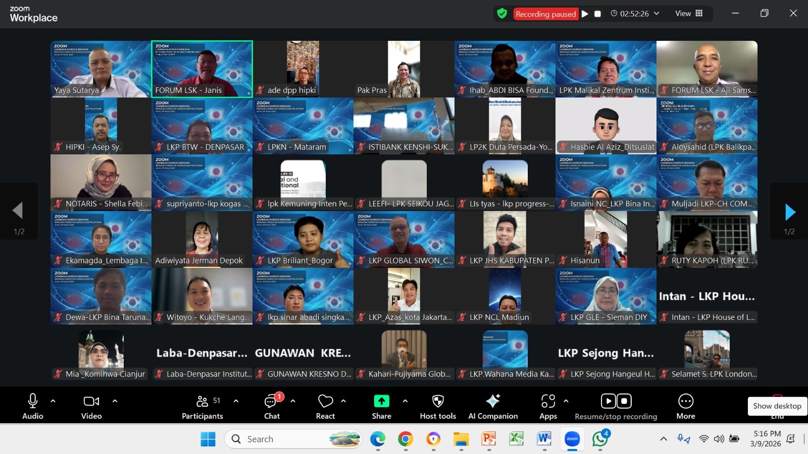 Training Online / Daring KMB